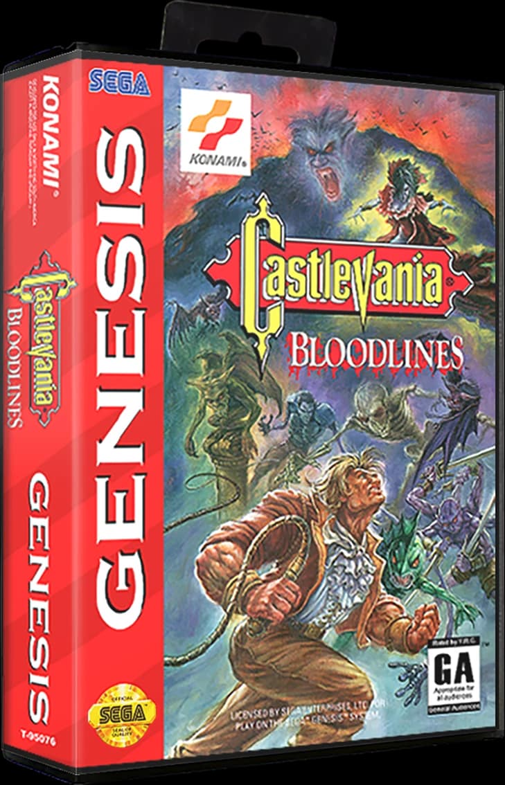 Castlevania: Bloodlines box art