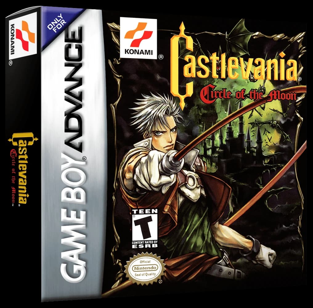 Castlevania Circle of the Moon box art