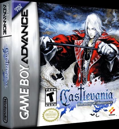 Castlevania Harmony of Dissonance box art