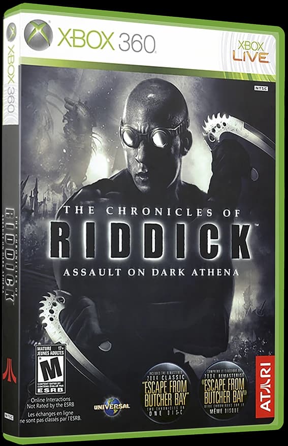 Chronicles of Riddick: Assault on Dark Athena box art