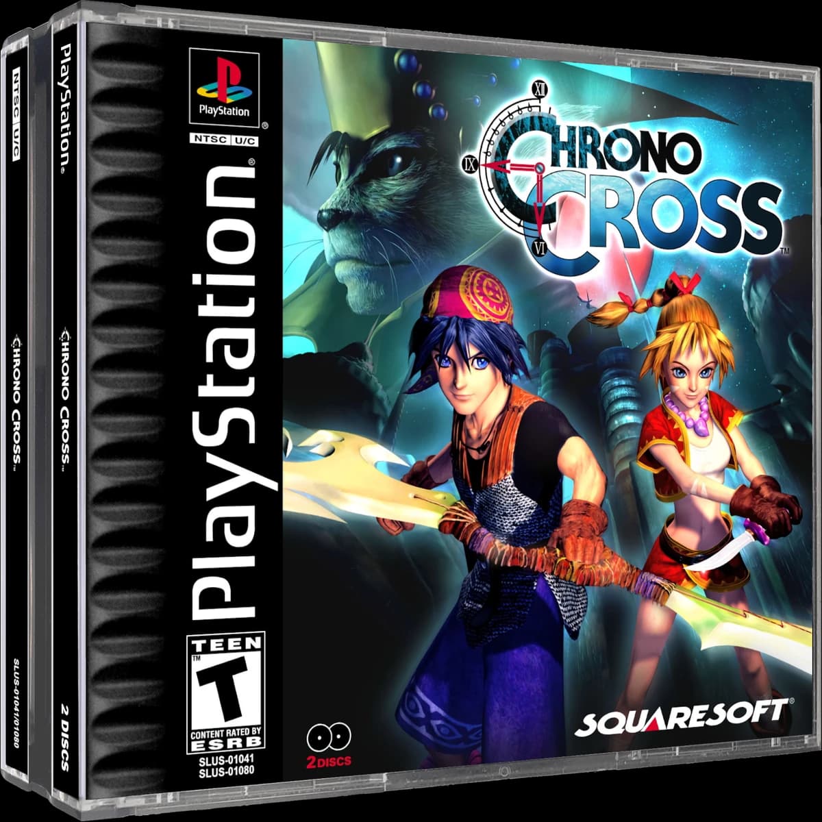 Chrono Cross 3D box (NA)