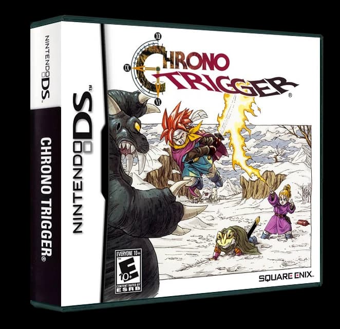 Chrono Trigger 3D box (NA)
