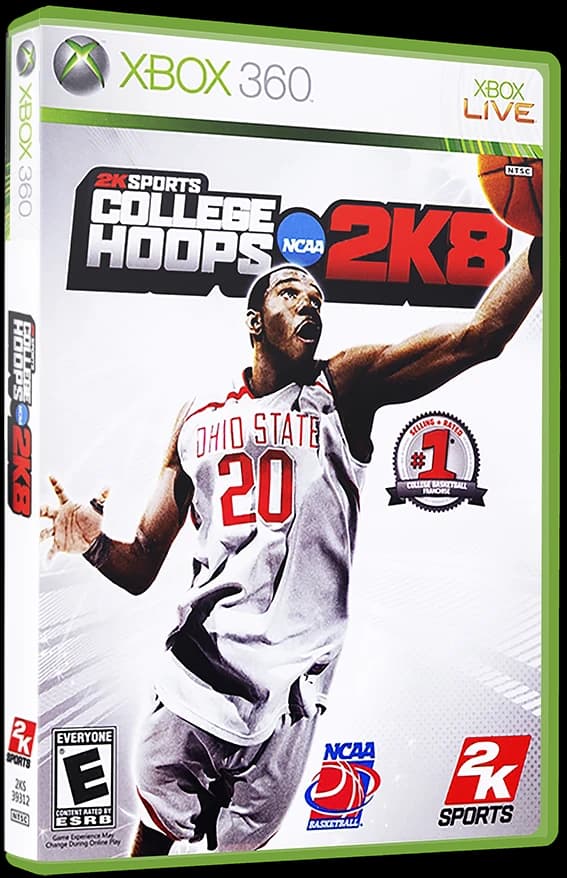 College Hoops 2K8 box art