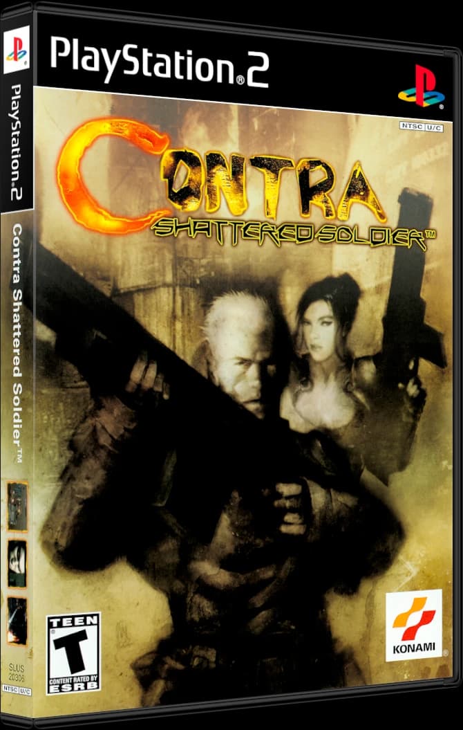 Contra Shattered Soldier box art