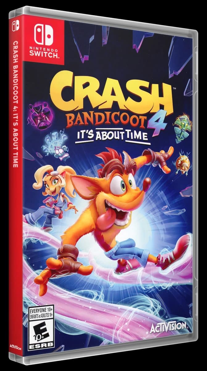 Crash Bandicoot 4: It's About Time box art
