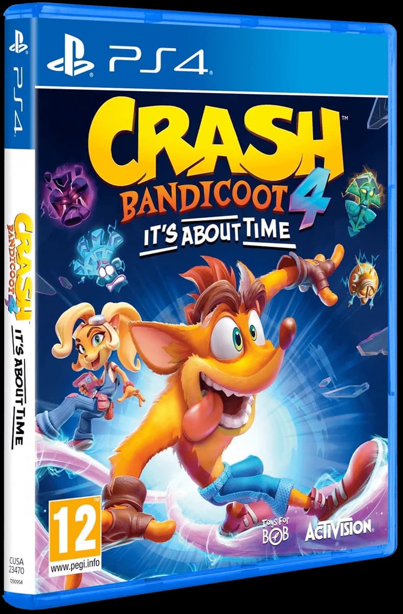 Crash Bandicoot 4: It's About Time box art