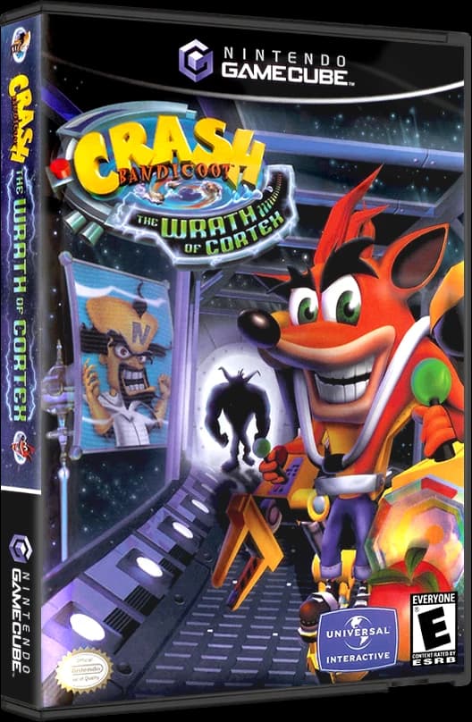 Crash Bandicoot The Wrath of Cortex box art