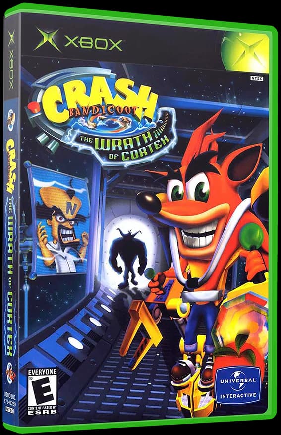 Crash Bandicoot The Wrath of Cortex box art