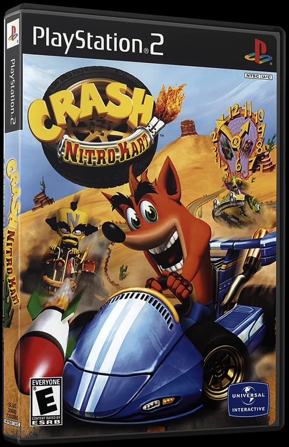 Crash Nitro Kart box art