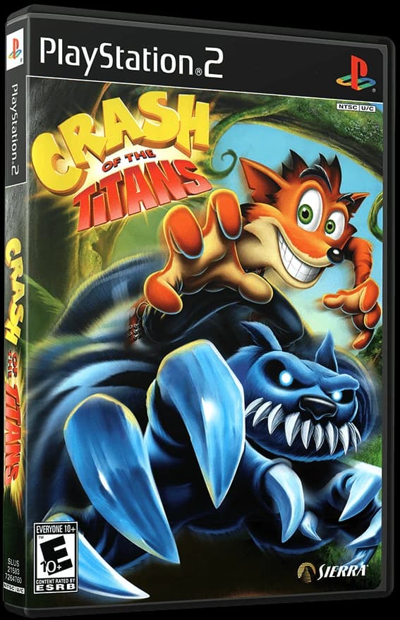 Crash of the Titans box art