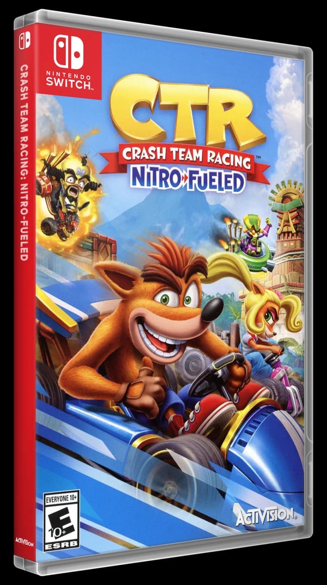 Crash Team Racing: Nitro Fueled box art