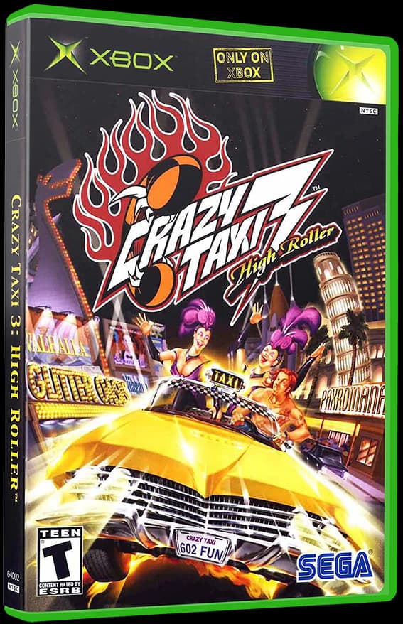 Crazy Taxi 3 box art