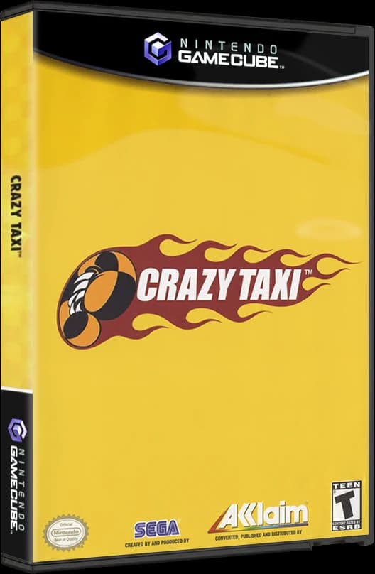 Crazy Taxi box art