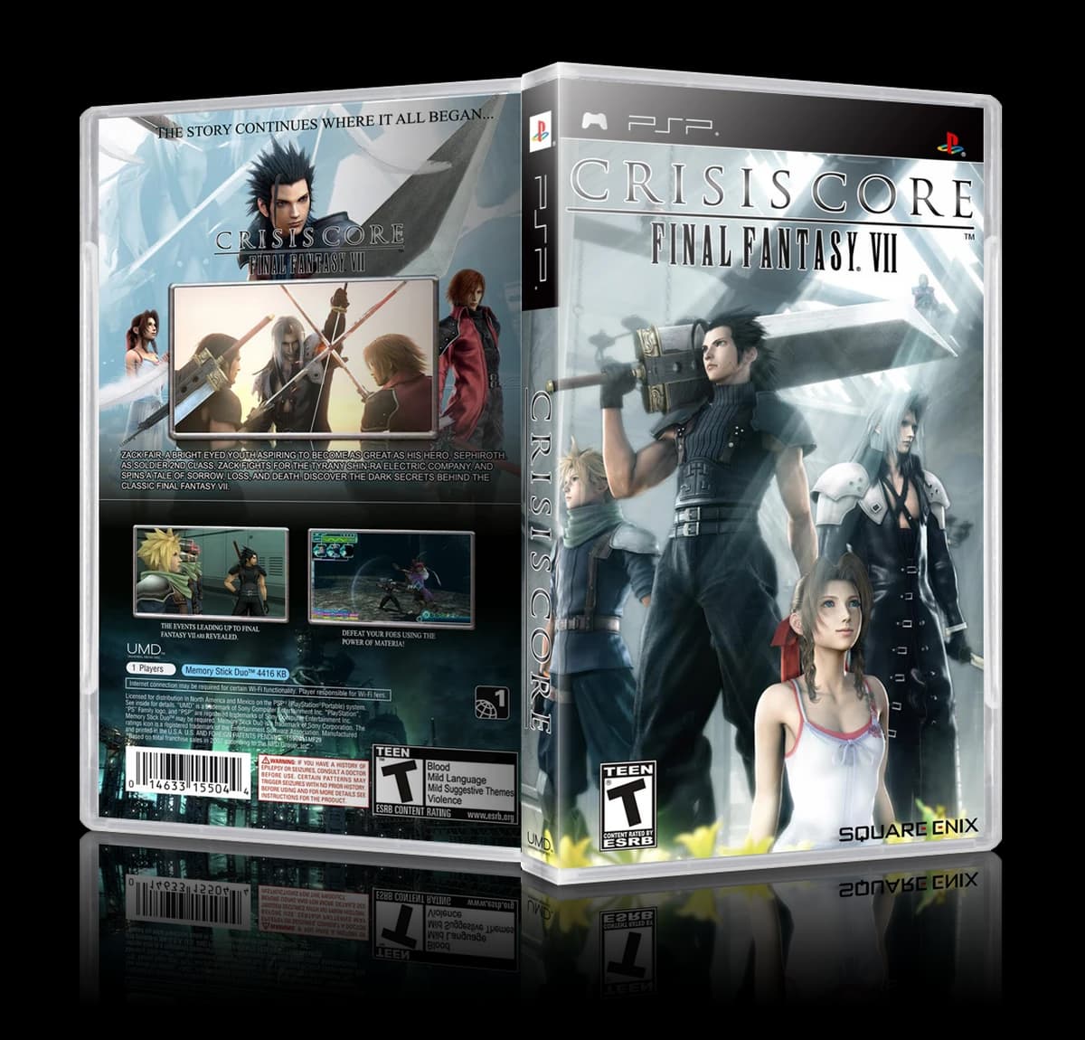 Crisis Core: Final Fantasy VII box art