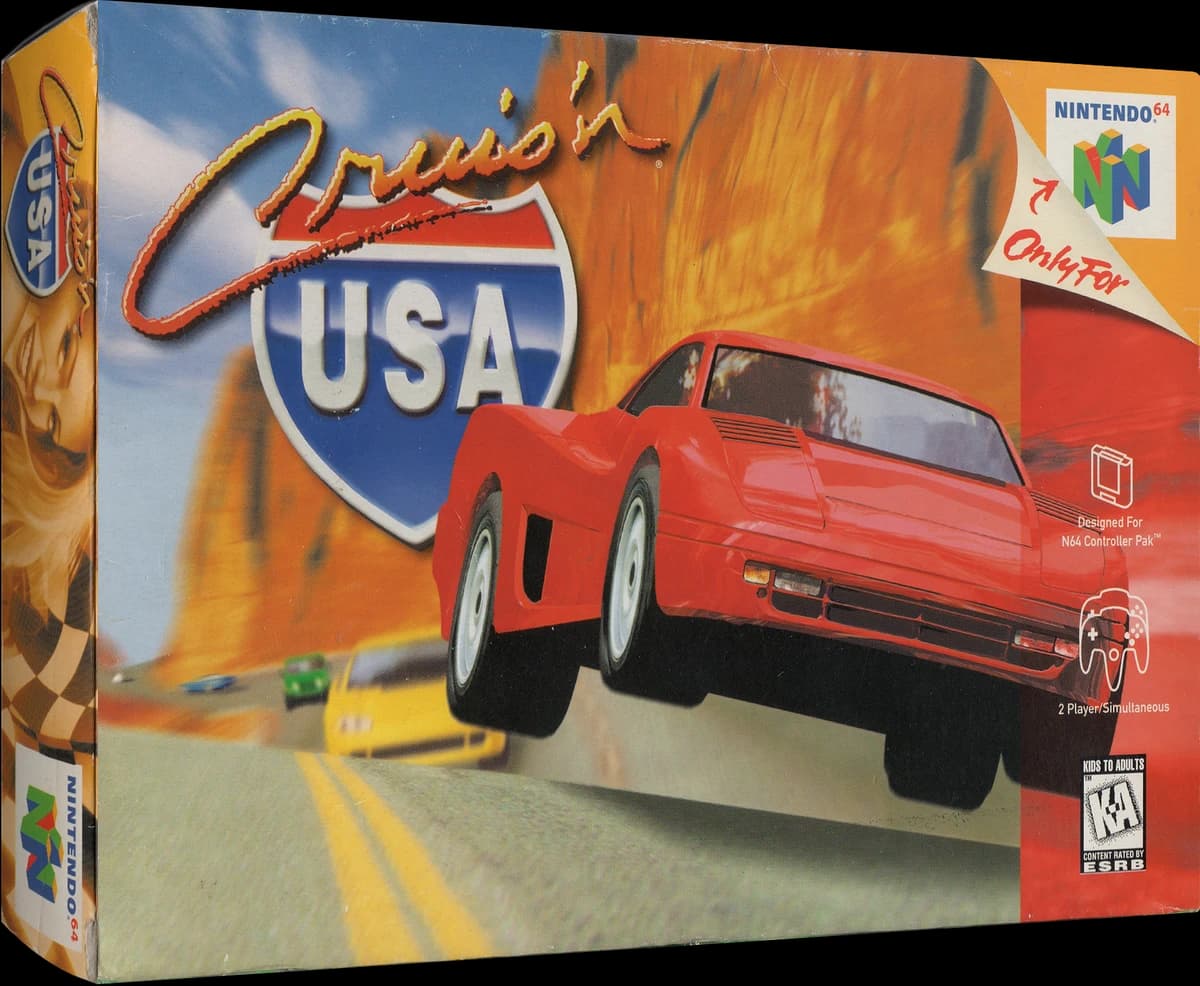 Cruis'n USA box art