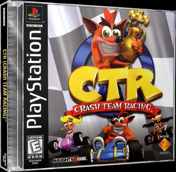 CTR Crash Team Racing box art