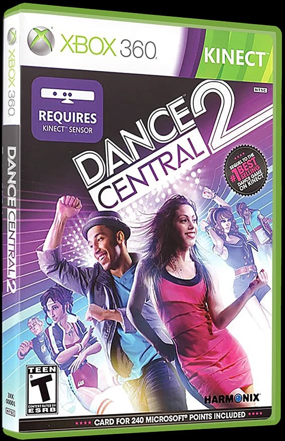 Dance Central 2 3D box (NA)