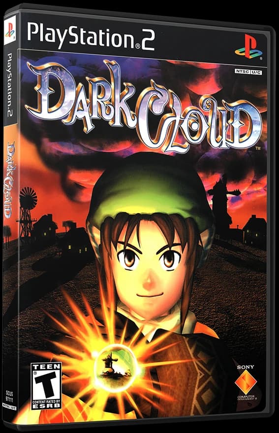 Dark Cloud 3D box (NA)