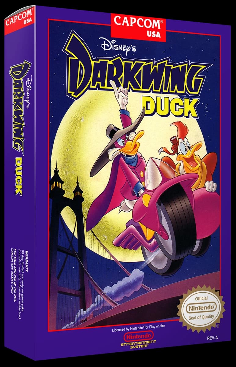 Darkwing Duck 3D box (NA)