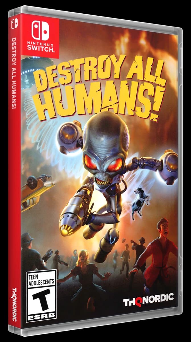 Destroy All Humans box art