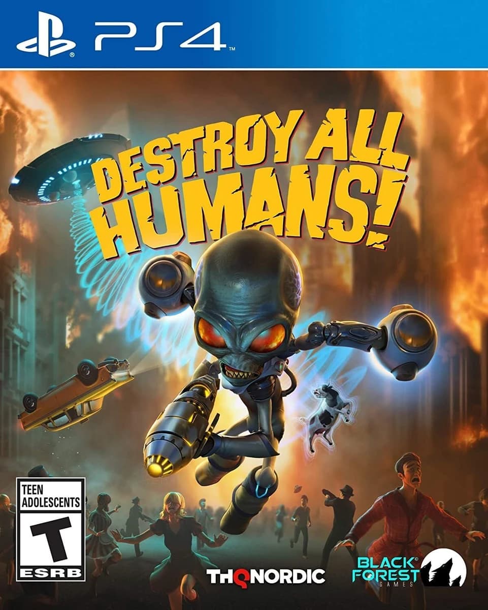 Destroy All Humans box art
