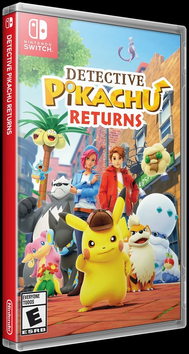 Detective Pikachu Returns box art