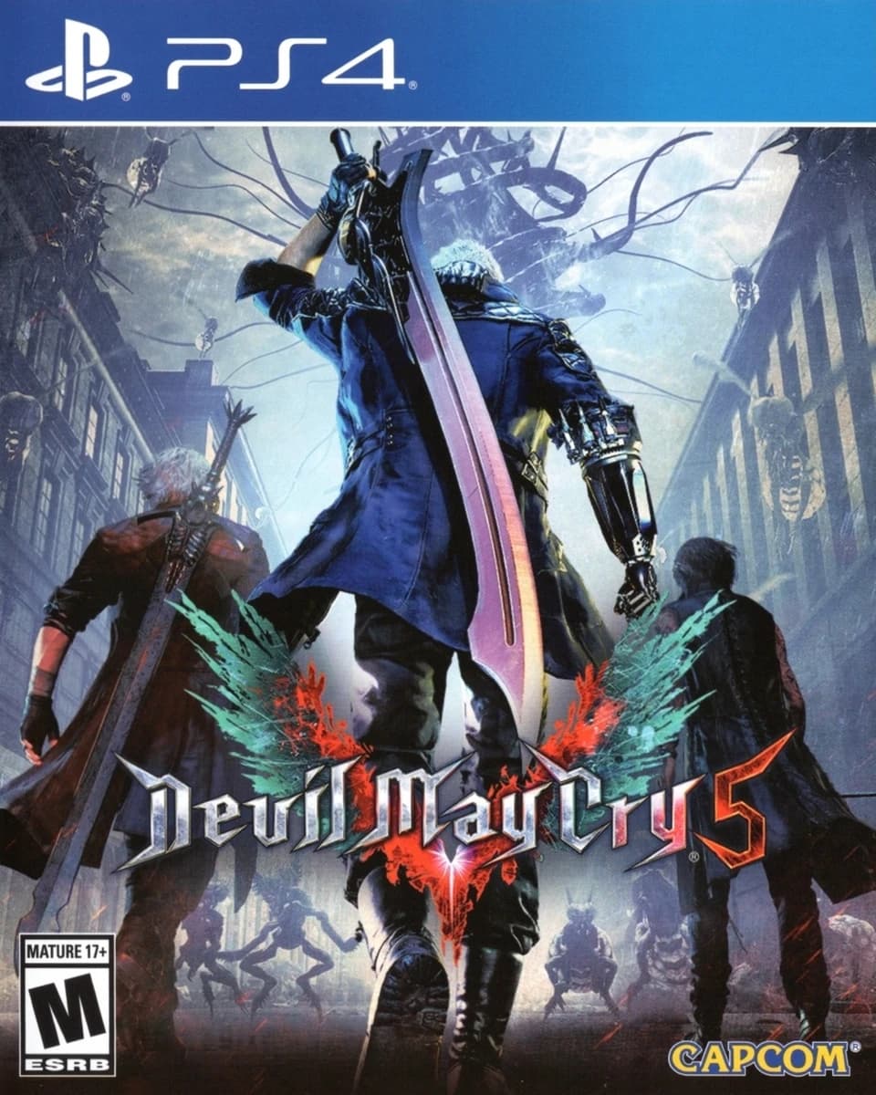Devil May Cry 5 box art