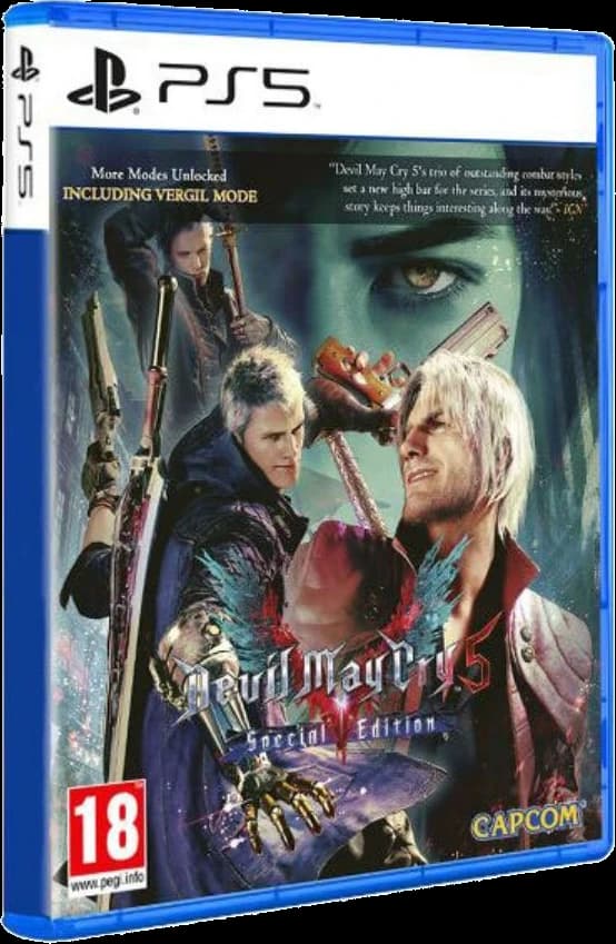 Devil May Cry 5: Special Edition box art