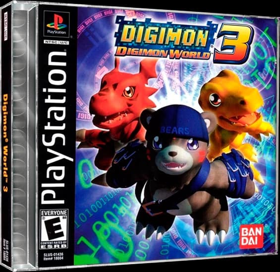 Digimon World 3 box art