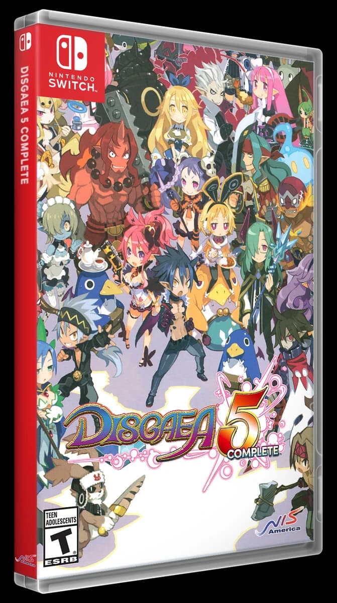 Disgaea 5 Complete box art