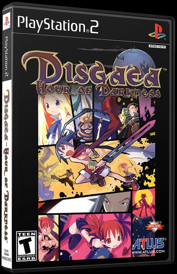 Disgaea Hour of Darkness box art