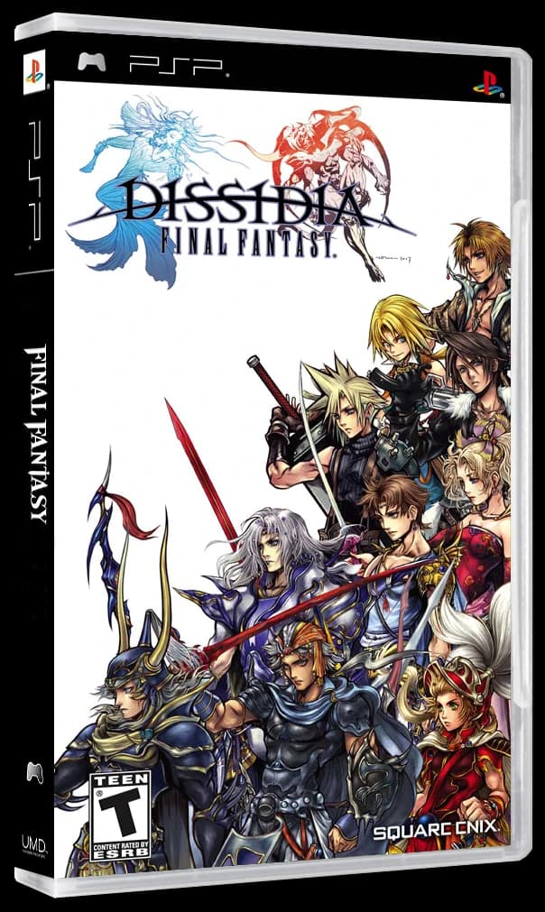 Dissidia Final Fantasy 3D box (NA)