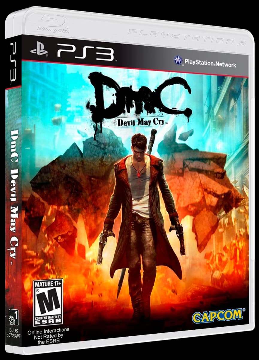 DMC: Devil May Cry 3D box (NA)