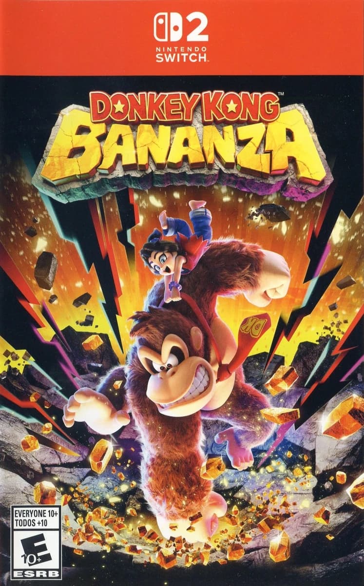 Donkey Kong Bananza box art