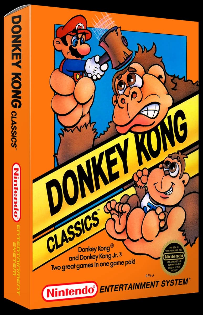 Donkey Kong Classics 3D box (EU)