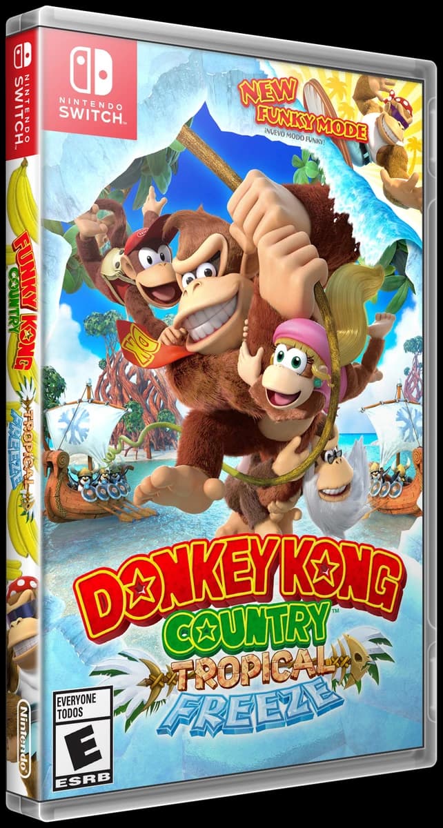 Donkey Kong Country Tropical Freeze box art