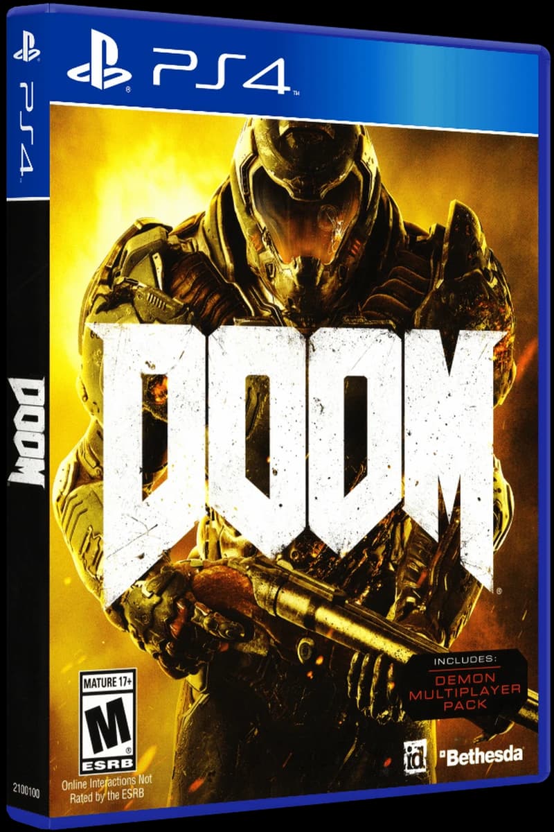 Doom 3D box (NA)