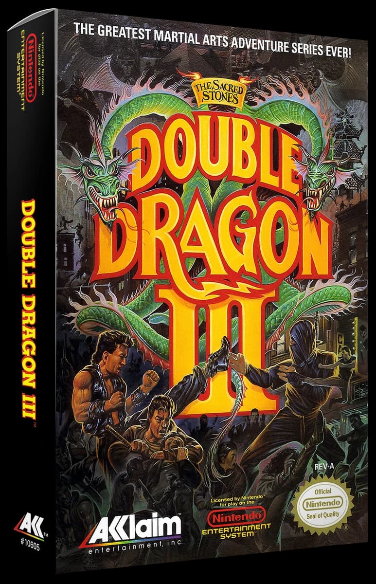 Double Dragon III box art