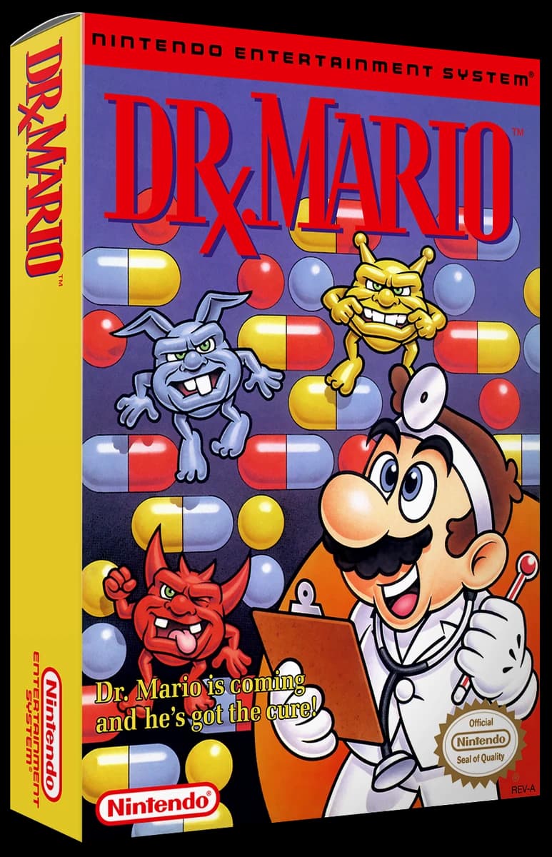 Dr. Mario 3D box (NA)