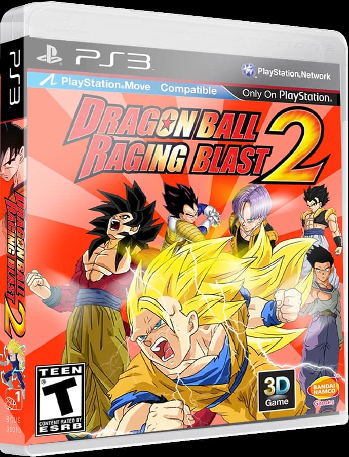 Dragon Ball: Raging Blast 2 box art