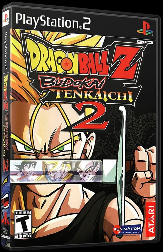 Dragon Ball Z Budokai Tenkaichi 2 box art
