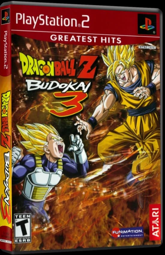 Dragon Ball Z Budokai Tenkaichi 3 box art