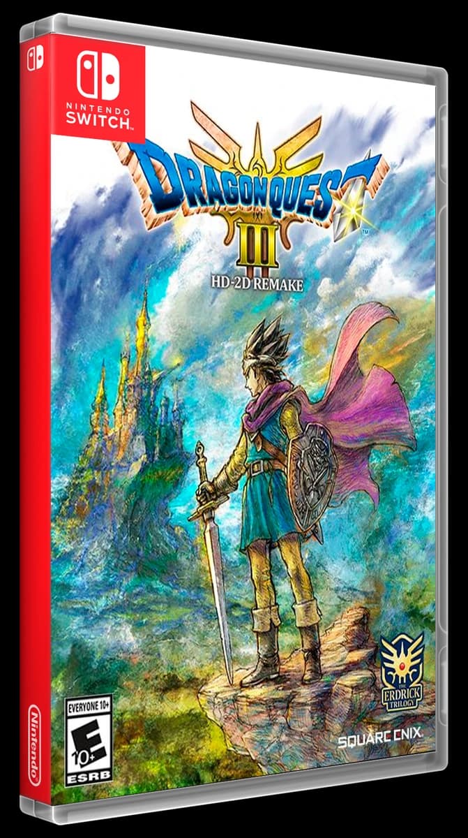 Dragon Quest III HD-2D Remake box art