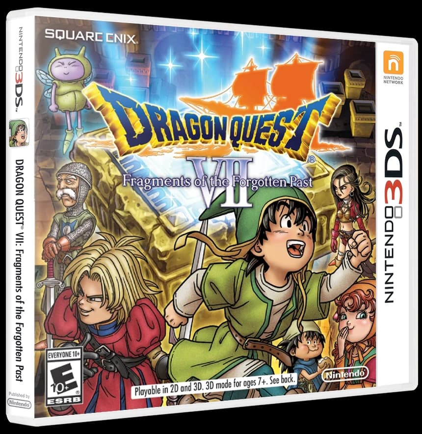 Dragon Quest VII: Fragments of the Forgotten Past box art