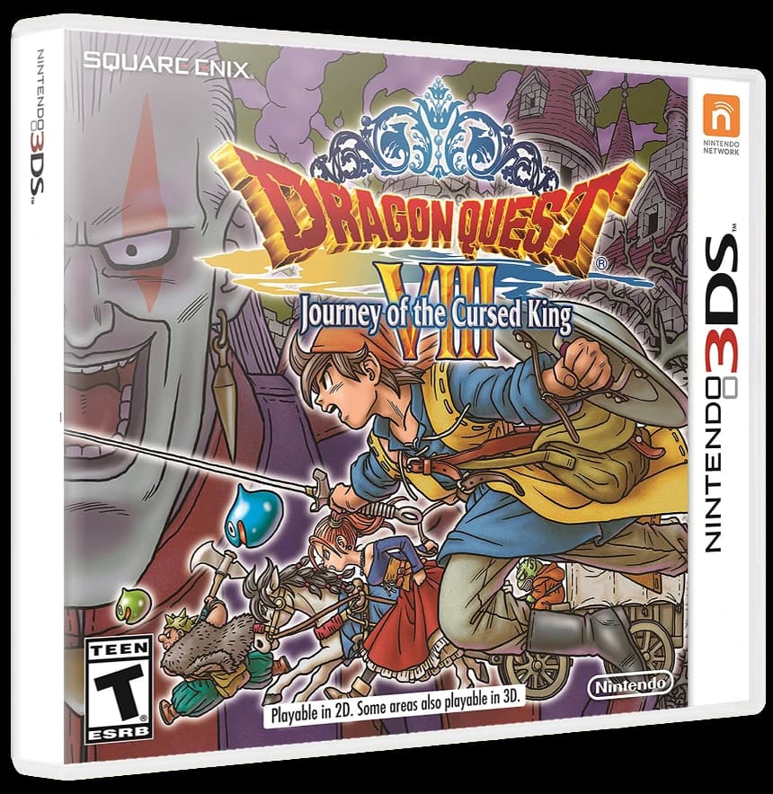 Dragon Quest VIII: Journey of the Cursed King box art
