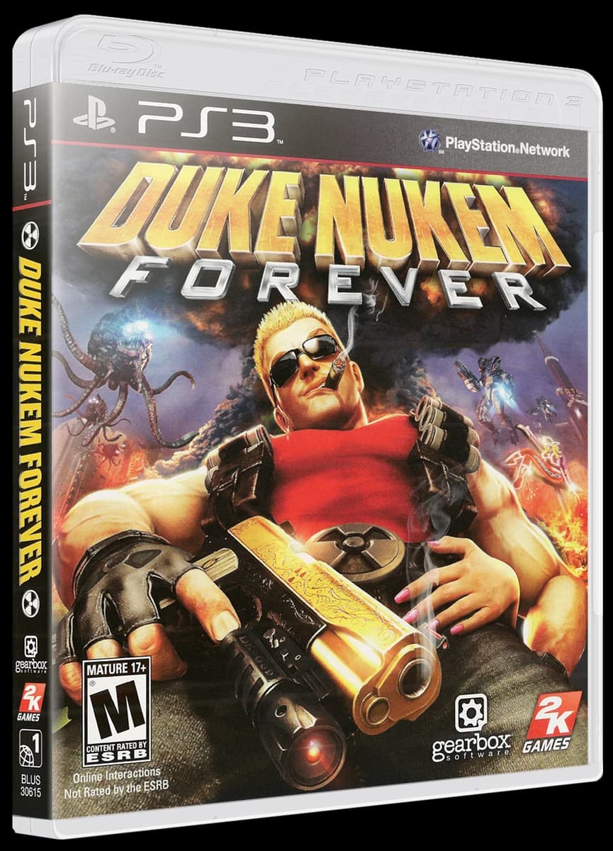 Duke Nukem Forever box art