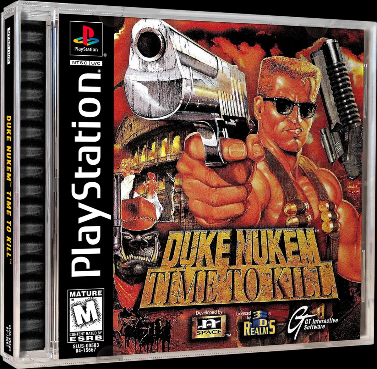 Duke Nukem Time to Kill 3D box (NA)