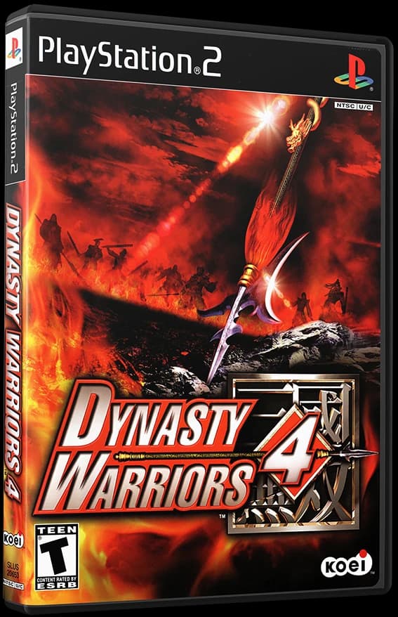 Dynasty Warriors 4 box art