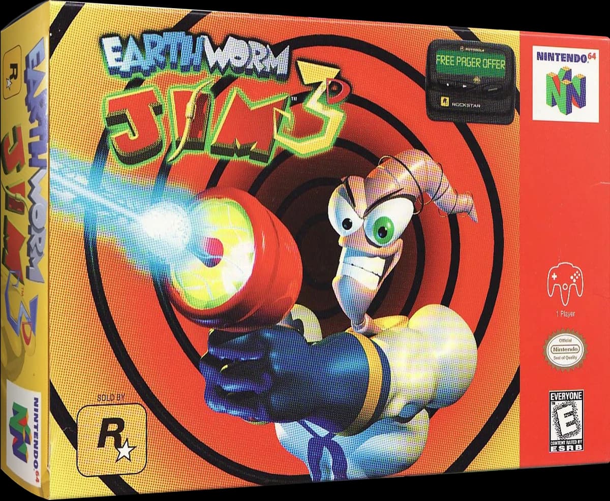 Earthworm Jim 3D 3D box (NA)
