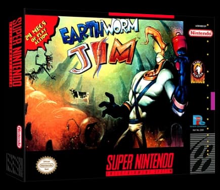 Earthworm Jim 3D box (NA)